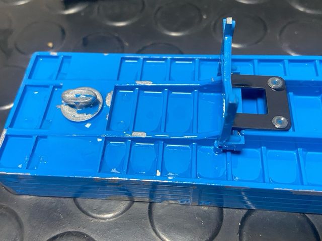 Semirremolque MANNESMANN - Remolque azul