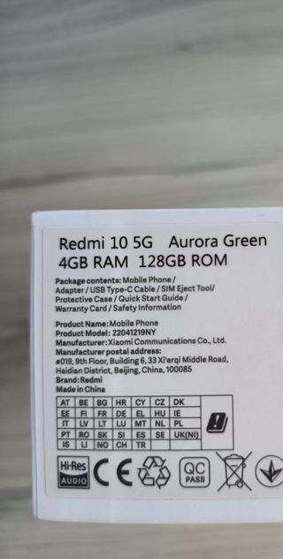 Xiaomi Redmi 10 5G - Verde