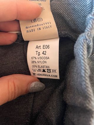 Pantaloni Xeniadiva grigi Tg. 42 