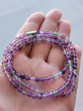Pulsera Fluorita multicolor