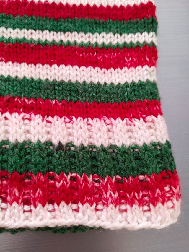 Chaleco handmade tricolor exclusivo