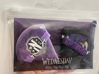 Set Esponjas Maquillaje Wednesday