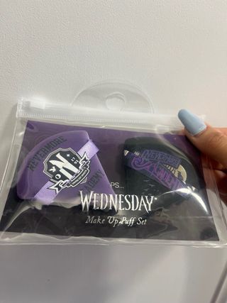 Set Esponjas Maquillaje Wednesday