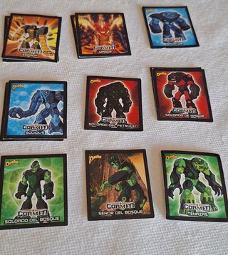 Cromos Gormiti Cheetos