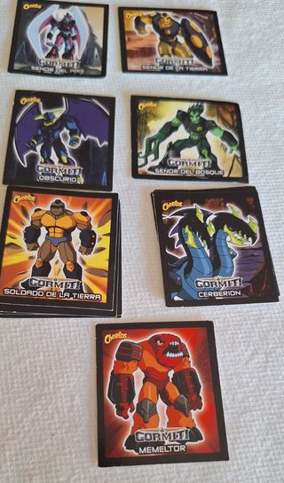 Cromos Gormiti Cheetos