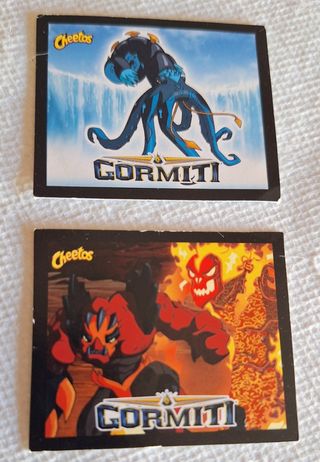 Cromos Gormiti Cheetos