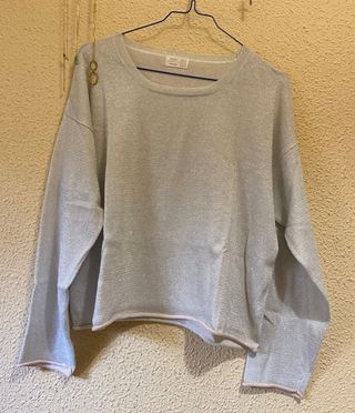 Jersey niña El Corte Inglés - Plata