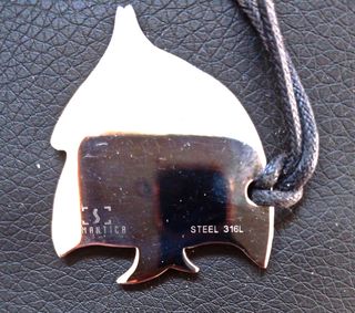 Collana Swarovski Pesce Argento