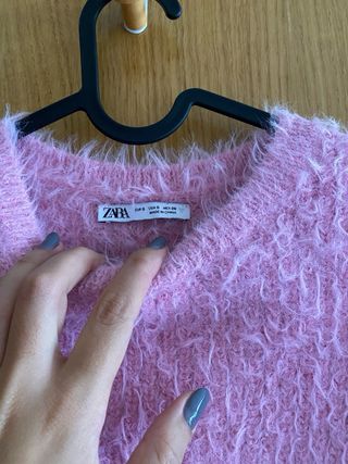 Jersey rosa Zara - corto