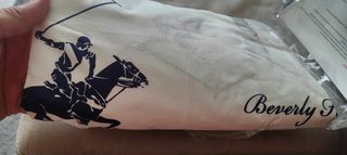 Lenzuolo singolo Polo Club blu/bianco
