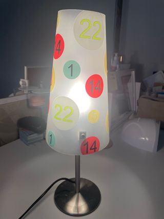 Lampada da tavolo compresa di lampadina