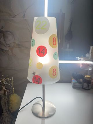 Lampada da tavolo compresa di lampadina