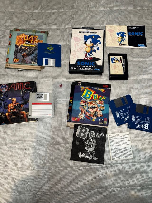 Lote Retro Videogiochi – MSX, PS1, Game Boy, GBA