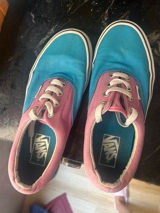 Vans Old Skool Rosa Azul 38