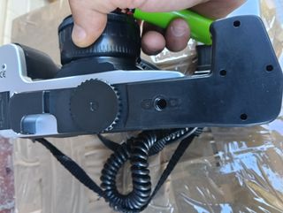 Cámara Canonmatic con flash