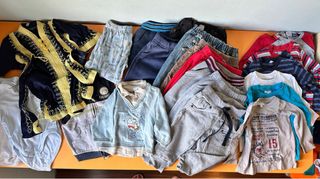 Lotto abbigliamento bambino 1 anno autunno inverno