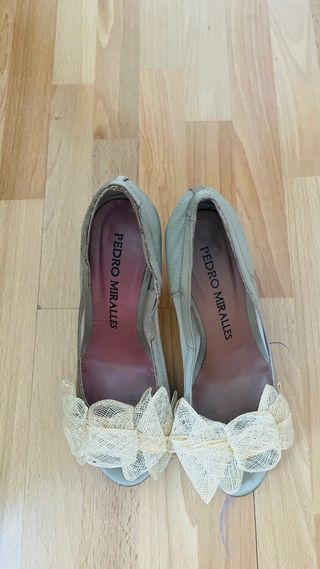 Zapatos Pedro Miralles beige