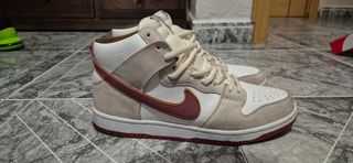 Nike Dunk SB Pro - Sail Bright Crimson
