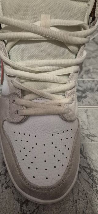 Nike Dunk SB Pro - Sail Bright Crimson

