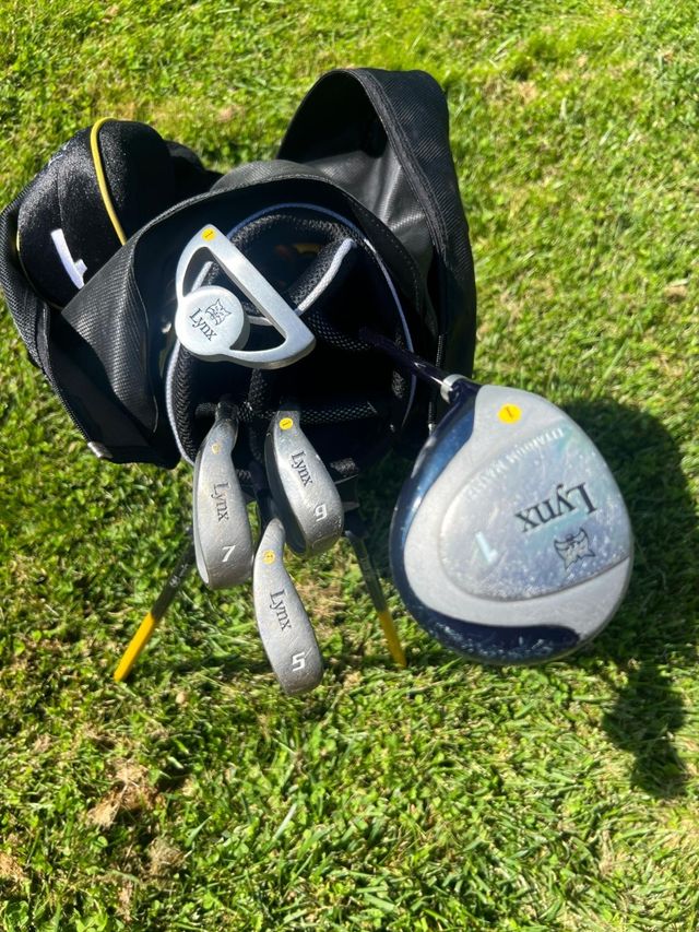 Juego golf niño Lynx de zurdo