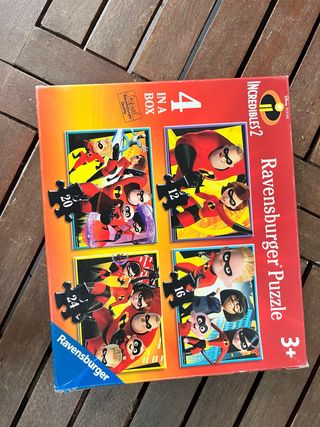 Puzzle Increíbles 2 (4 en 1)