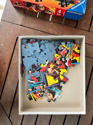 Puzzle Increíbles 2 (4 en 1)