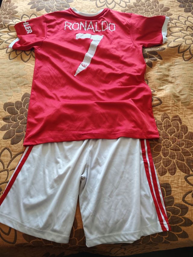 Equipación Manchester United - Niño