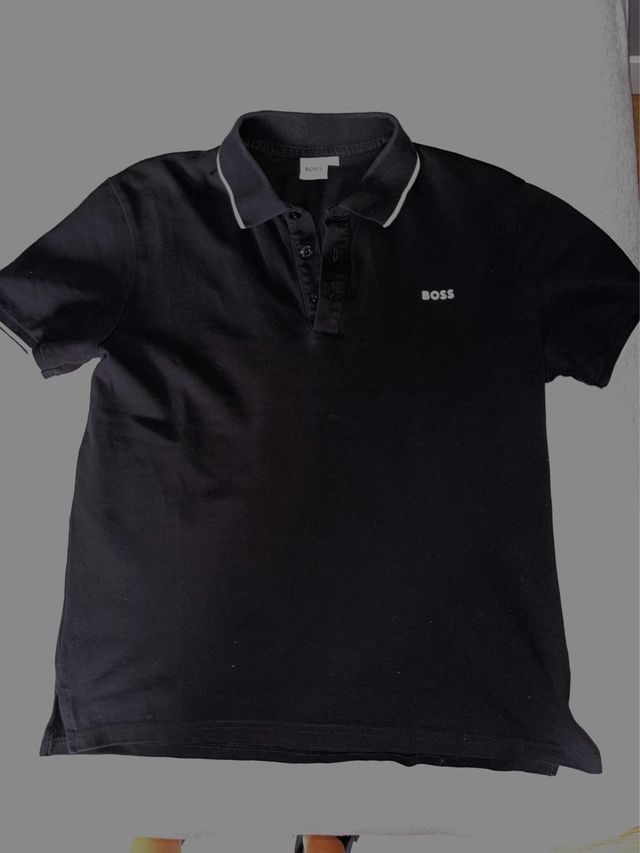 Polo BOSS negro
