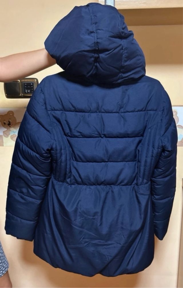 Chaquetón acolchado azul marino