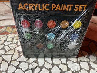 Set colori acrilici ABEIER 15+1