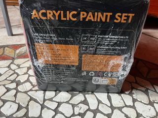 Set colori acrilici ABEIER 15+1