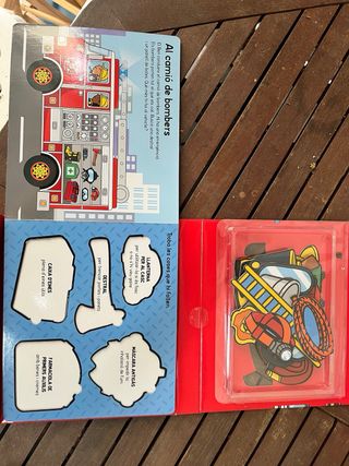 Puzzle Libro Bomberos