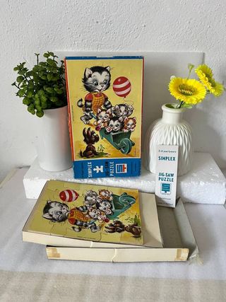 Puzzle Simplex Gato y Gatitos