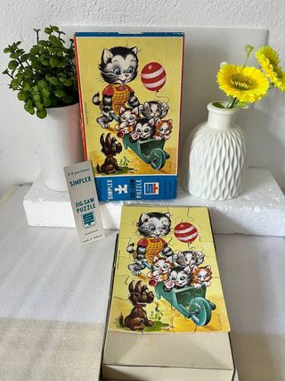 Puzzle Simplex Gato y Gatitos
