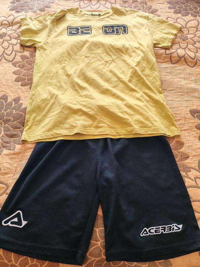 Conjunto camiseta y pantalón deportivo