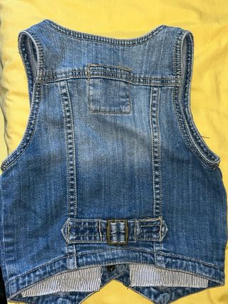 Chaleco vaquero H&M azul