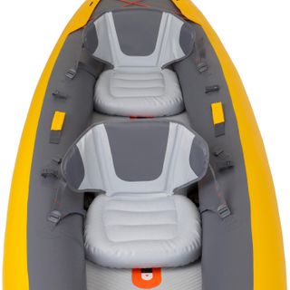 Canoa Kayak Hinchable Tribord 100+ Amarillo 2 Plazas