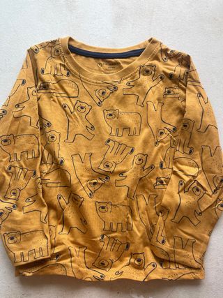 Camiseta niño osos amarilla Primark
