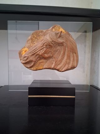 Scultura Testa Cavallo
