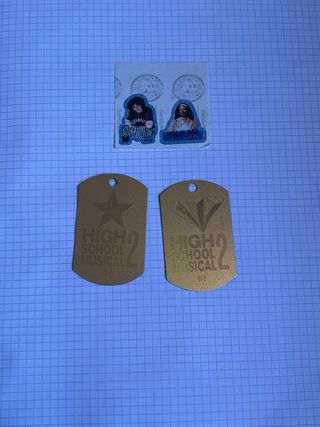 Charm High School Musical + 4 figurine