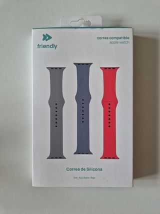 Correas silicona Apple Watch - 3 uds 