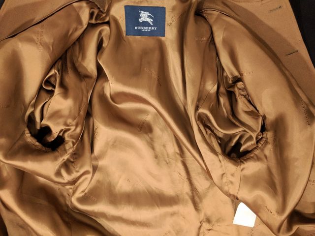 Abrigo Burberry Hombre Beige Talla L