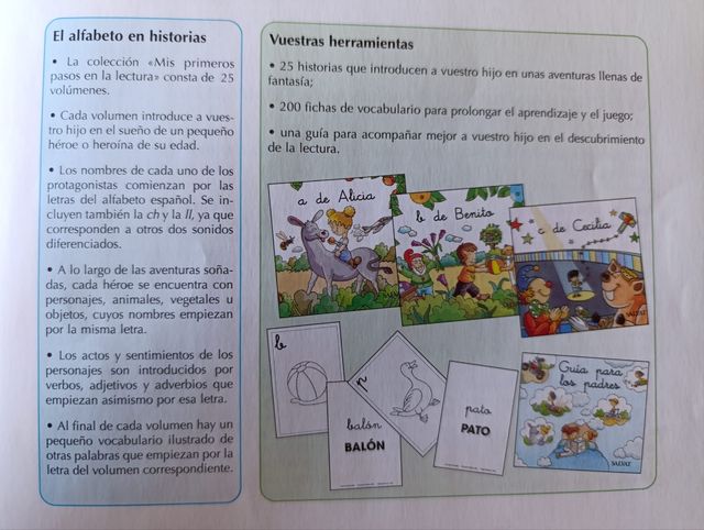 Mis primeros pasos en la lectura