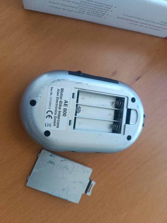 Albrecht AE 600: Intercom Moto