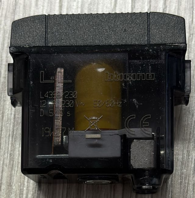 Ronzatore BTicino Living L4356/230 antracite