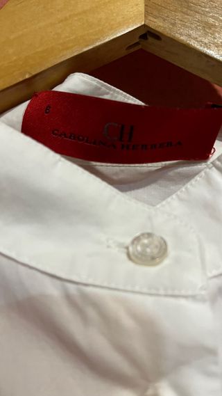 Blusa blanca - Mangas campana