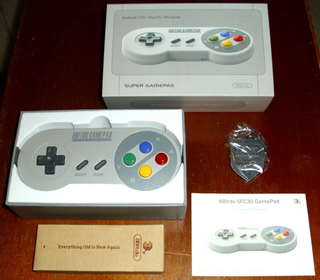 Mando 8Bitdo Super Gamepad Bluetooth SFC30, SWITCH