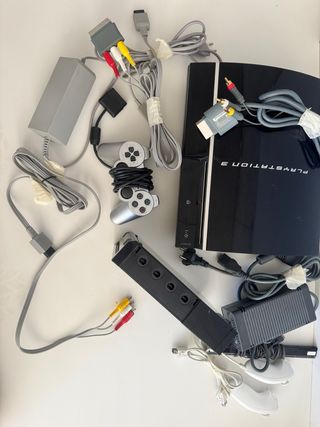 PS3 FAT + Wii: Consolas Retro y accesorios 
