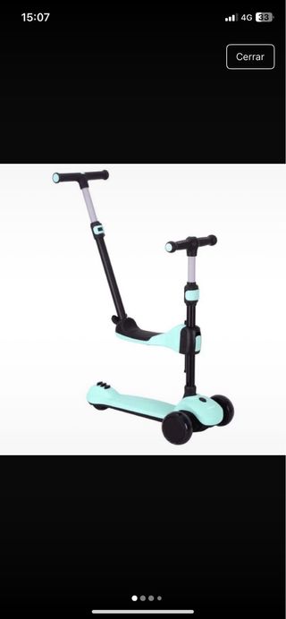 Patinete 3 en 1 Infantil