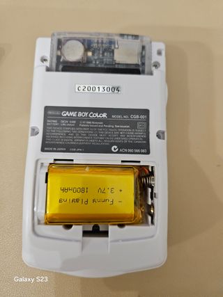 Game Boy Color Bianco - Funnyplaying